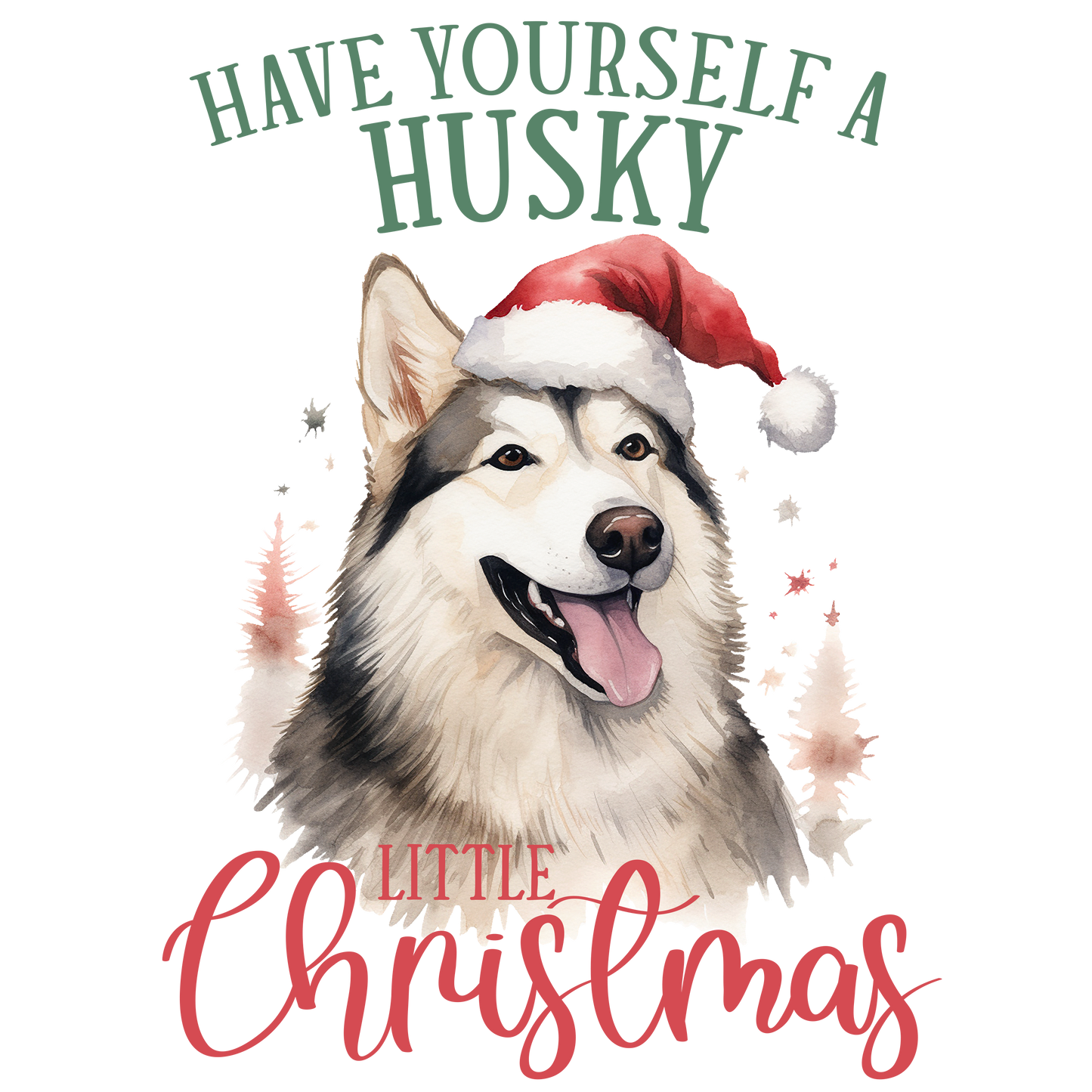 Holiday Dog Pun Plush Christmas Waffle Kitchen Towel