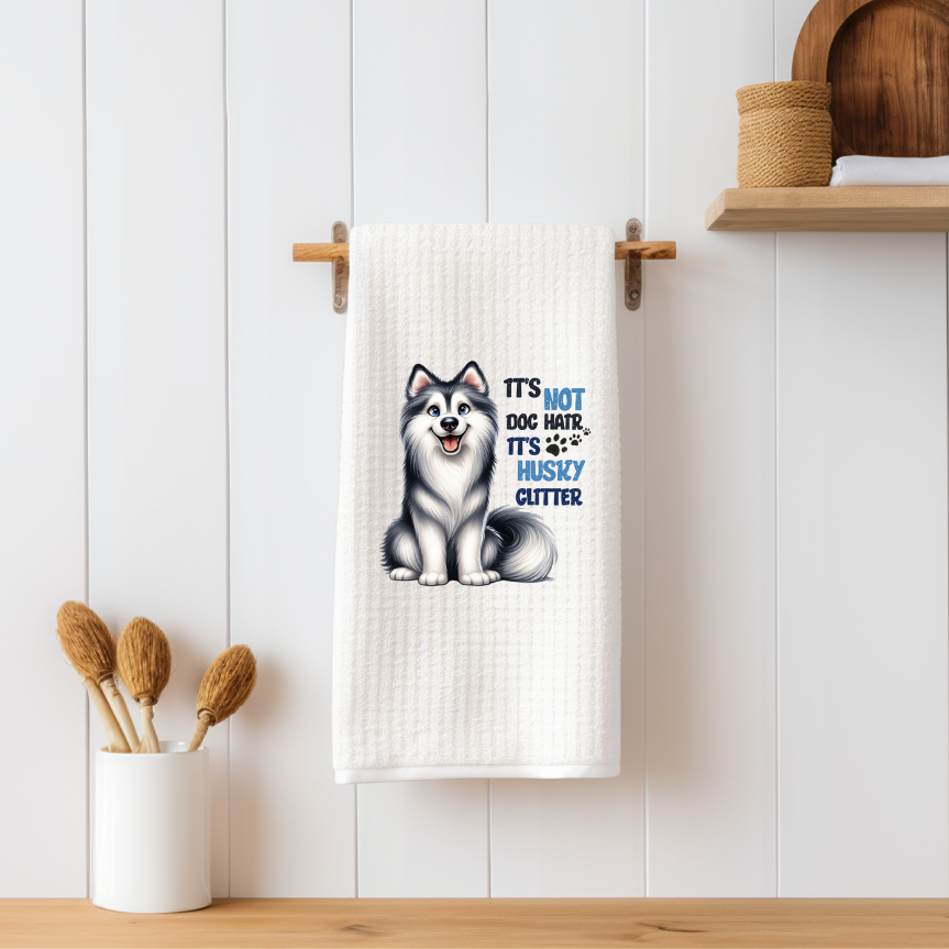 Pitbull Funny Dog Pun Towel