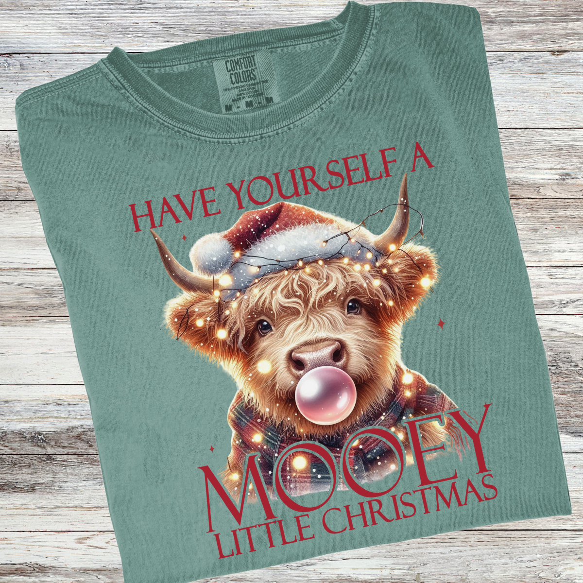 Moody Christmas Comfort Colors® Christmas Shirt