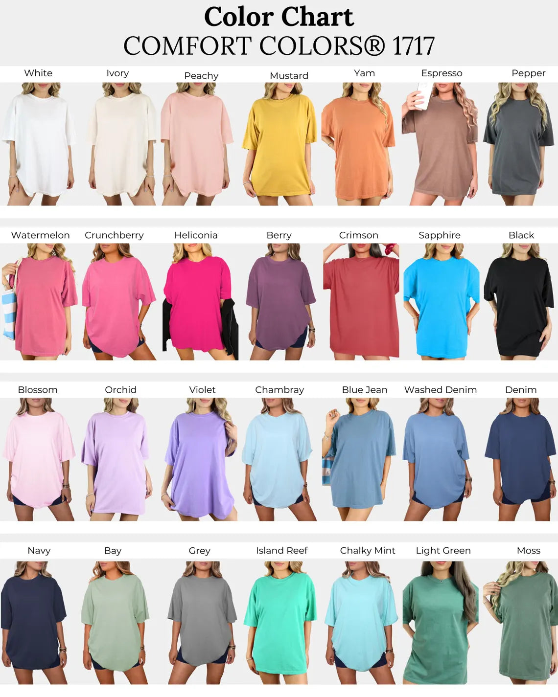 Iridescent Christmas Comfort Colors® Christmas Shirt