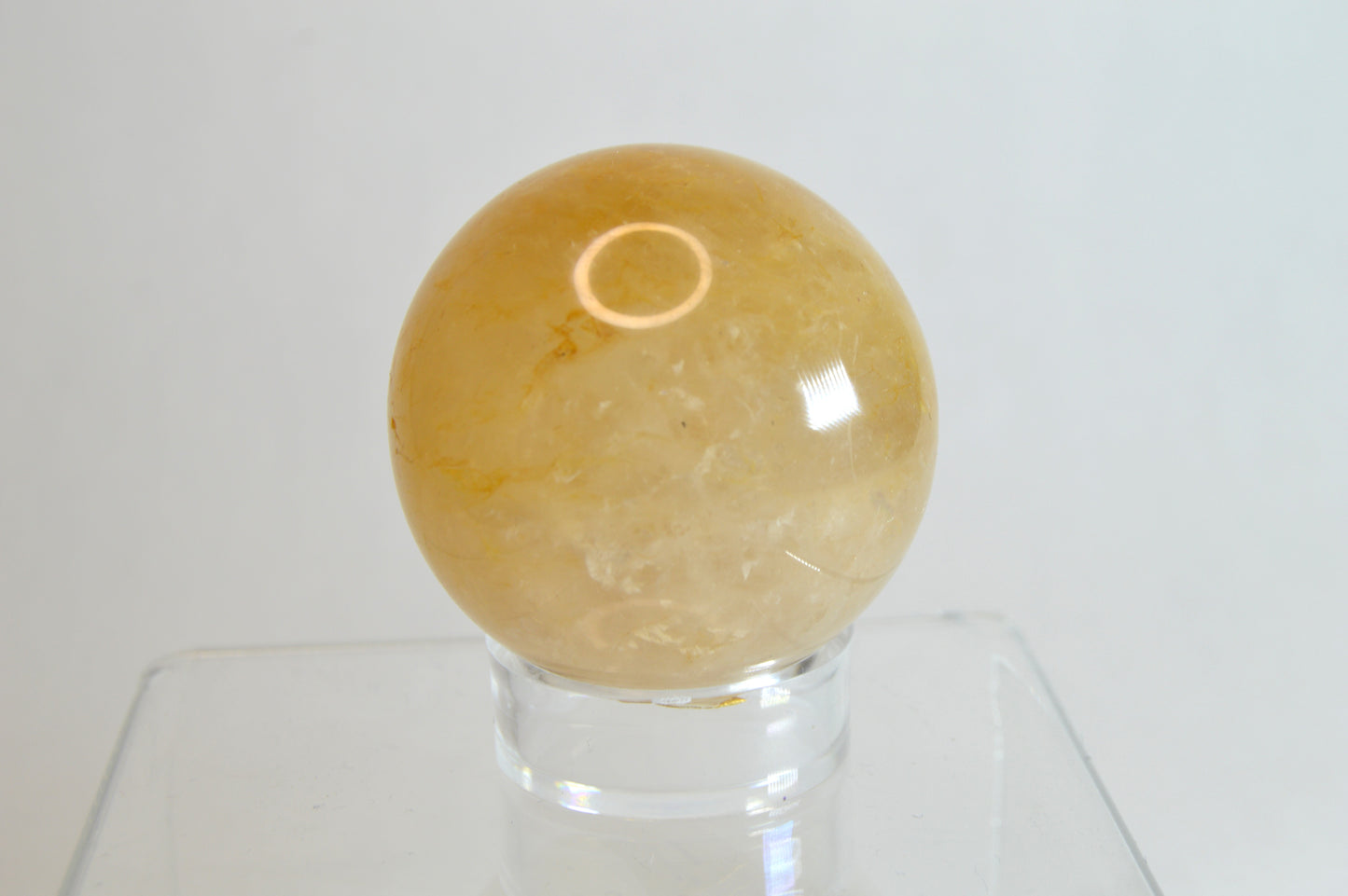 Golden Healer Crystal Sphere