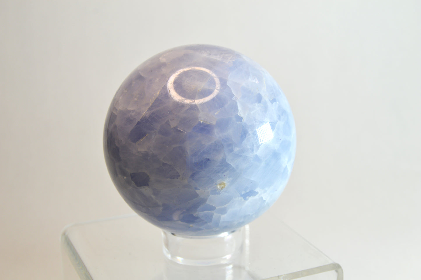 Blue Celestite Crystal Sphere