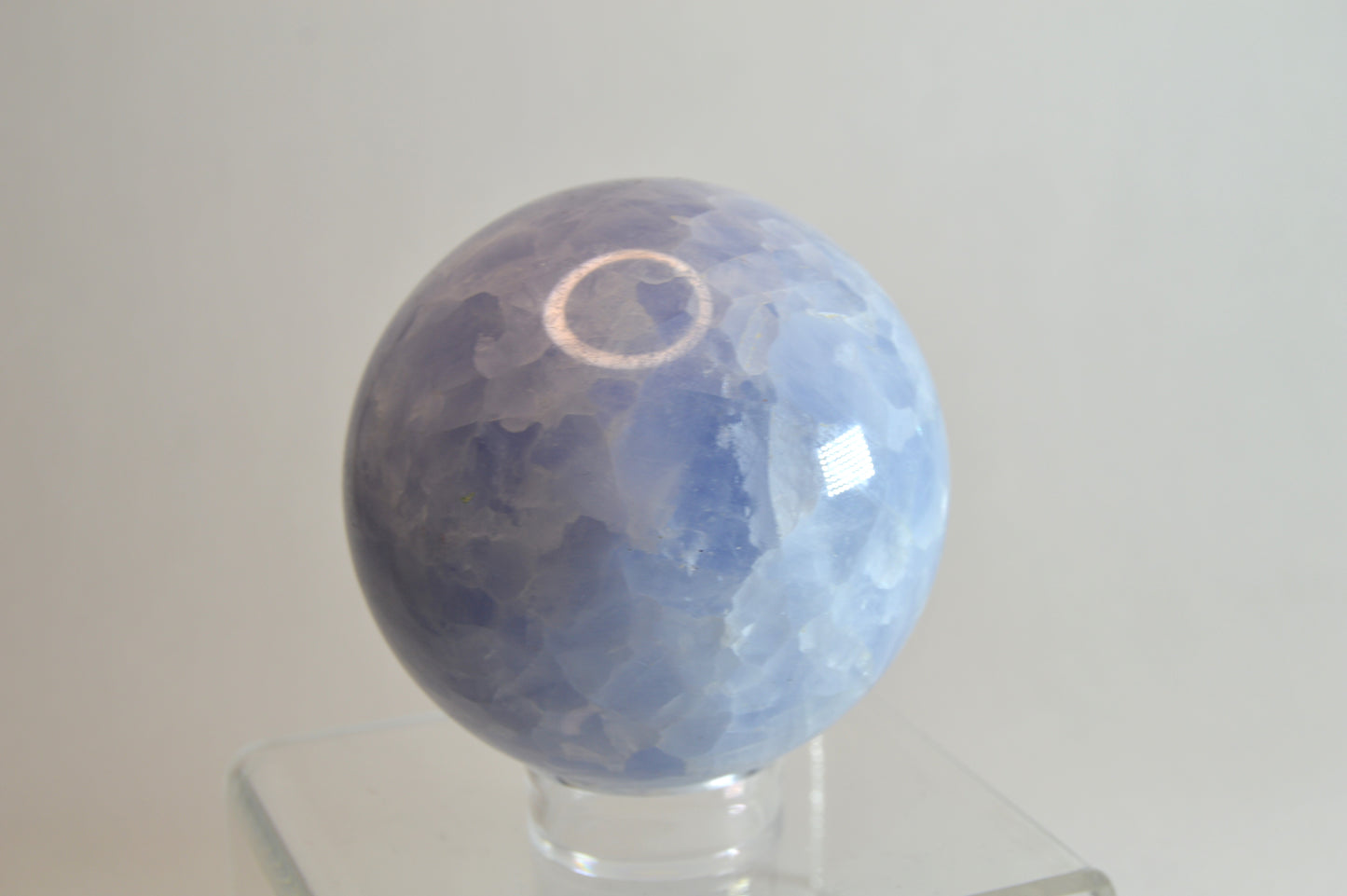 Blue Celestite Crystal Sphere