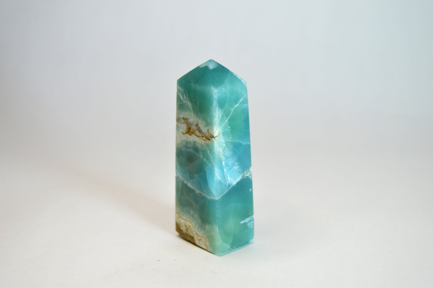 Blue Aragonite Tower