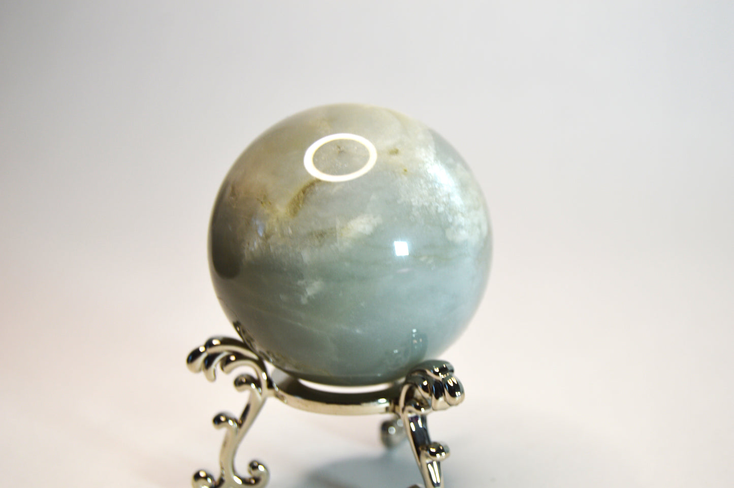 Rainbow Moonstone Crystal Sphere