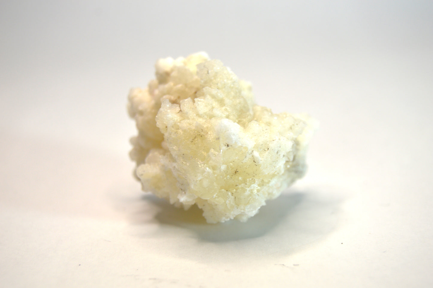 White Aragonite (Cave Calcite) Specimen 2