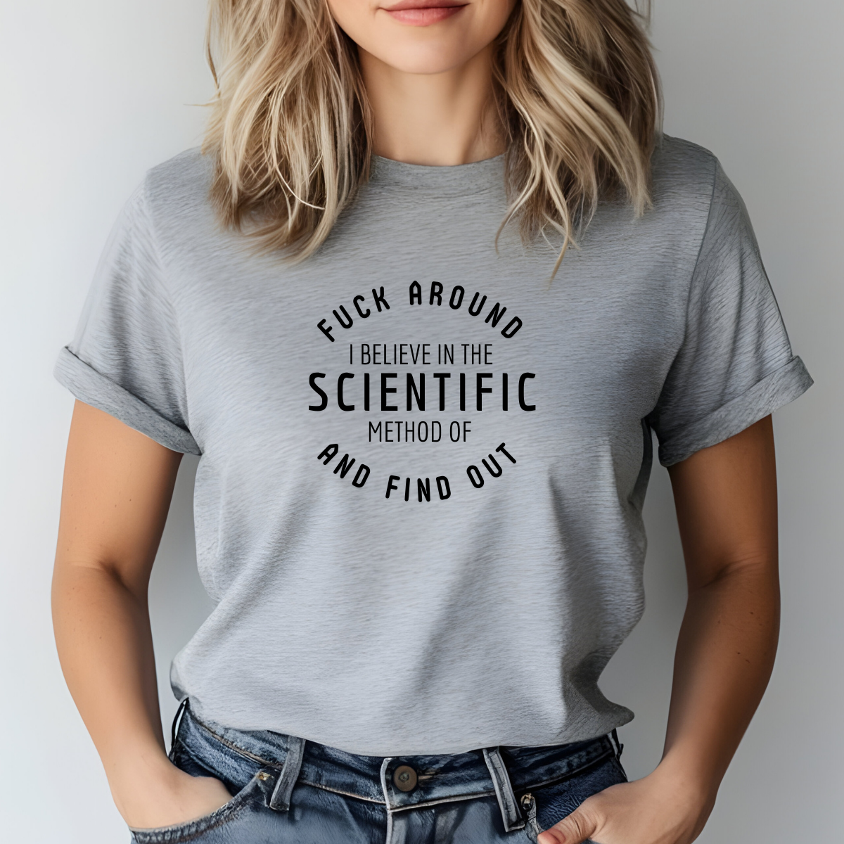 Scientific Method Sign tShirt