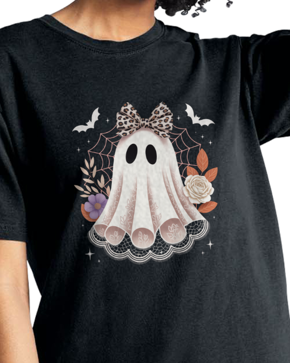 Ghost Girl Comfort Colors Halloween Shirt