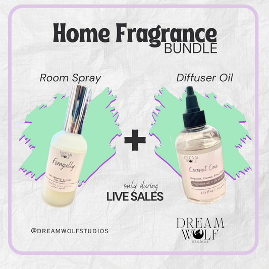 Home Bundle with Room Spray & Diffuser Oil