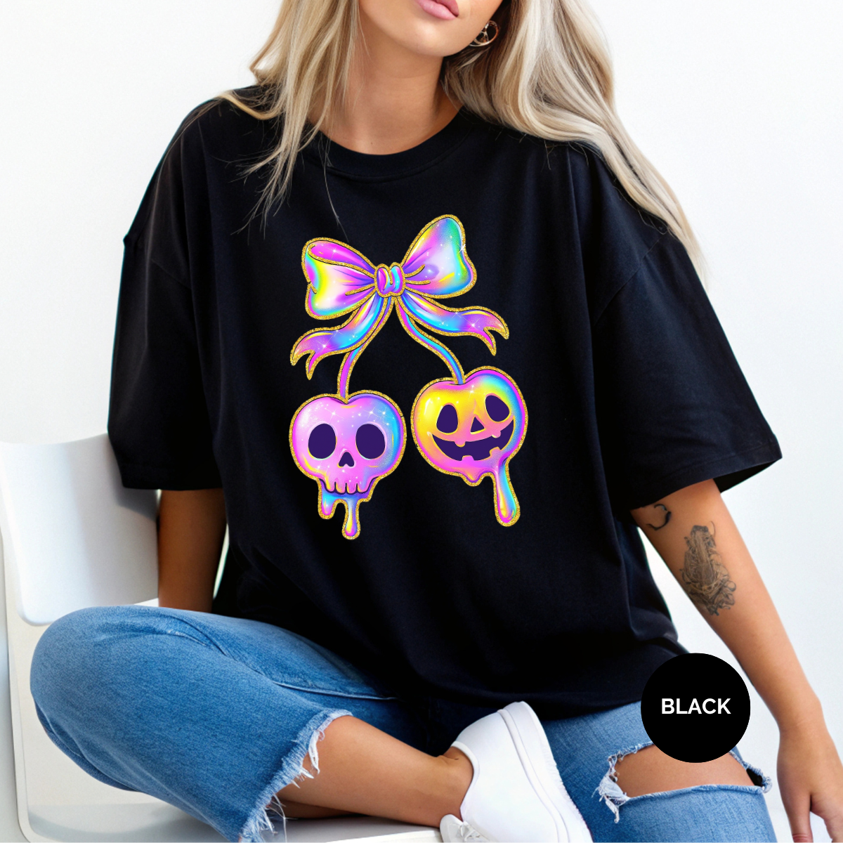 Jack 'O Berries Coquette Comfort Colors Halloween Shirt