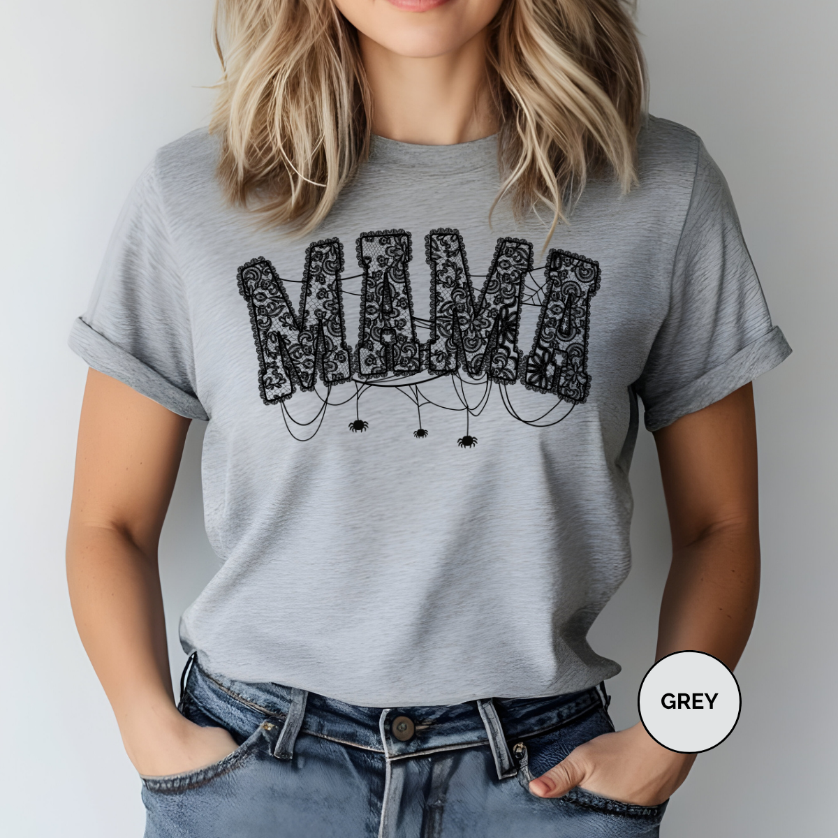 Lace Mama Comfort Colors Halloween Shirt
