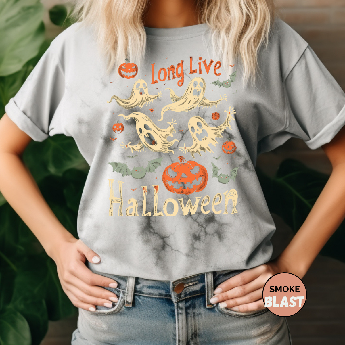 Long Live Halloween Comfort Colors Halloween Shirt