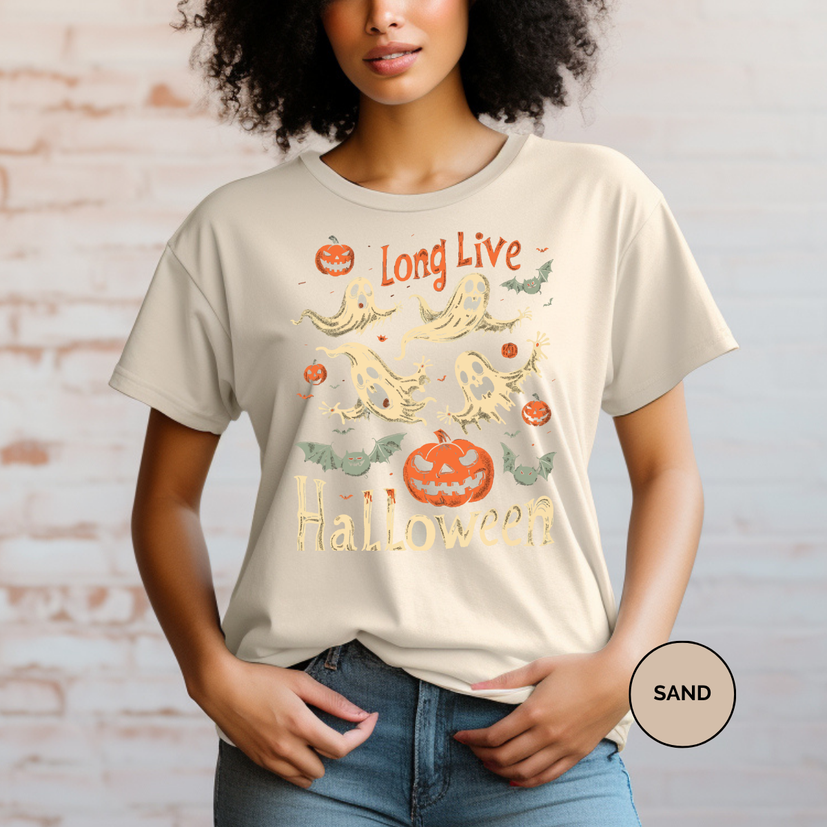 Long Live Halloween Comfort Colors Halloween Shirt