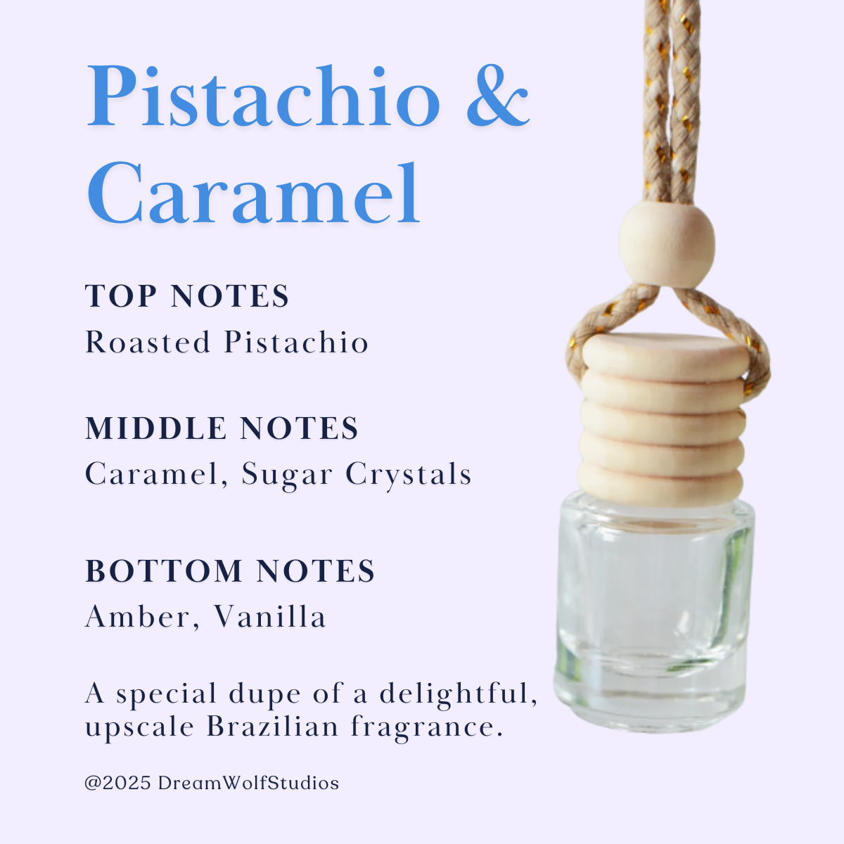Pistachio & Salted Caramel Diffuser Oil Refill