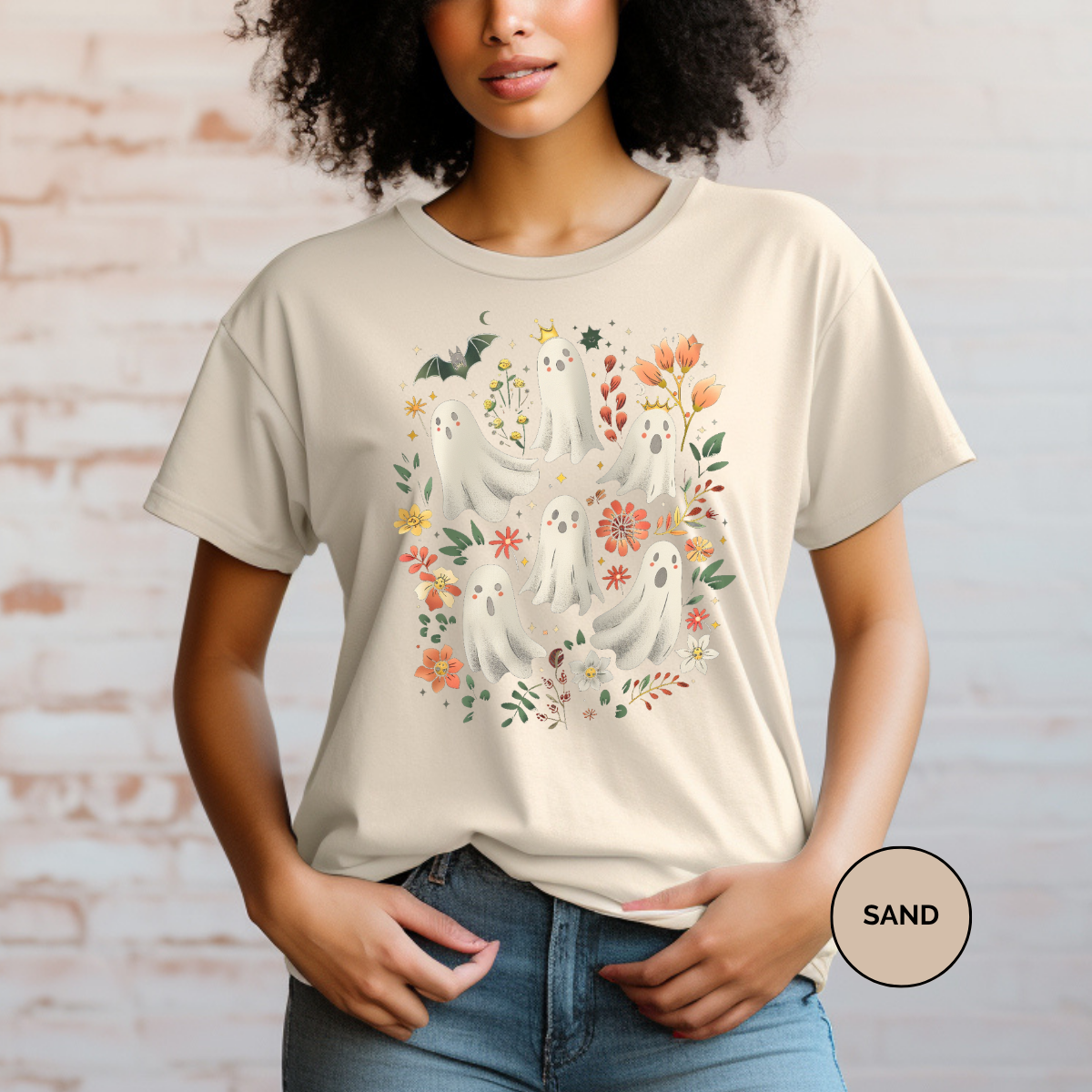 Retro Ghouls Comfort Colors Halloween Shirt