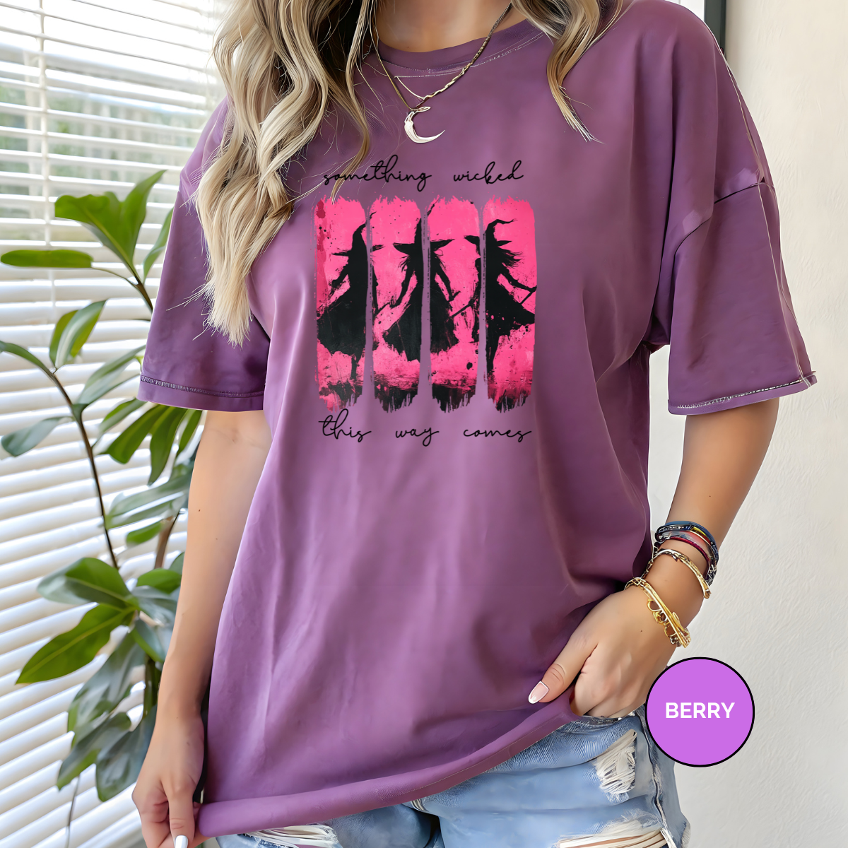 Something Wicked Coquette Comfort Colors Halloween Shirt
