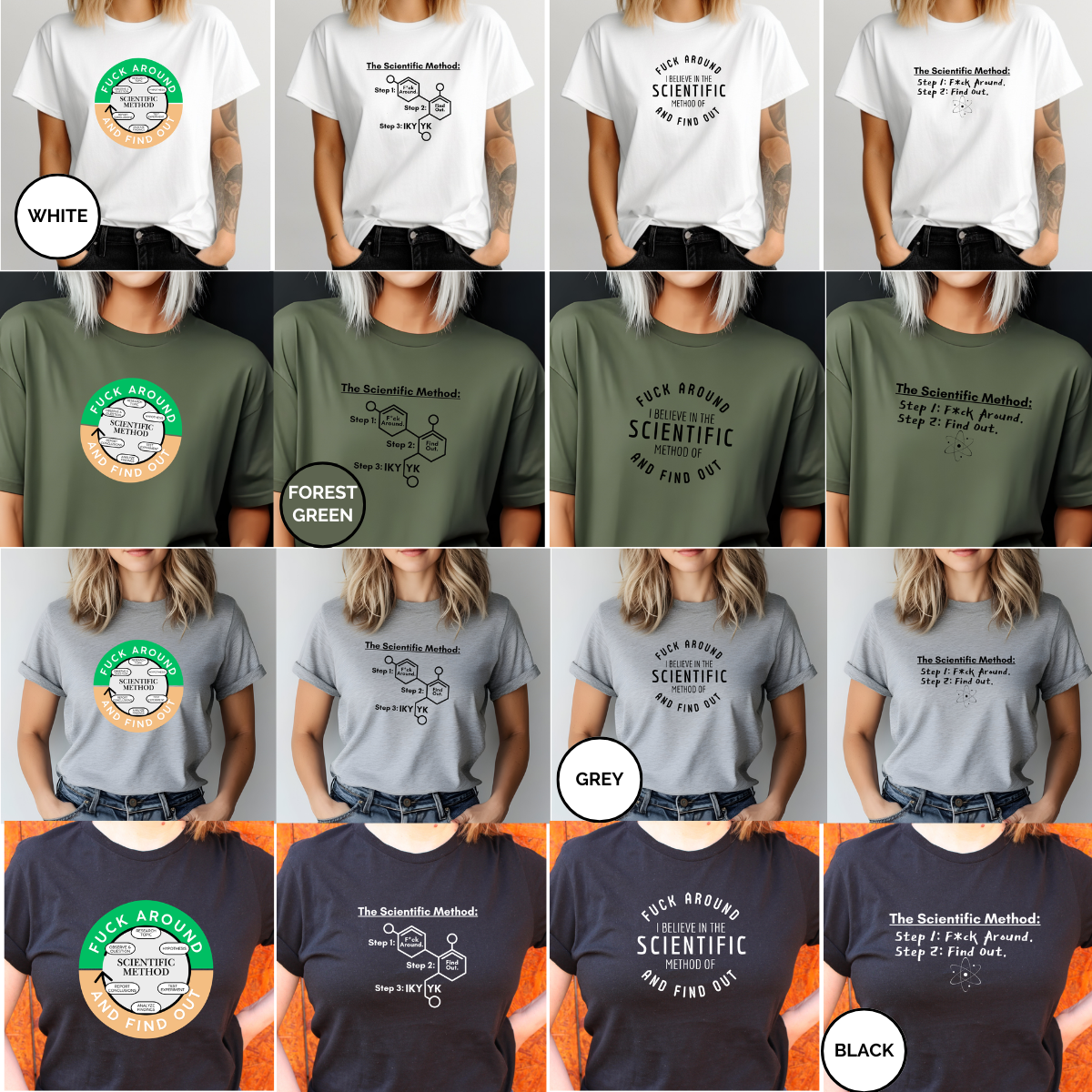 Scientific Method Banner tShirt