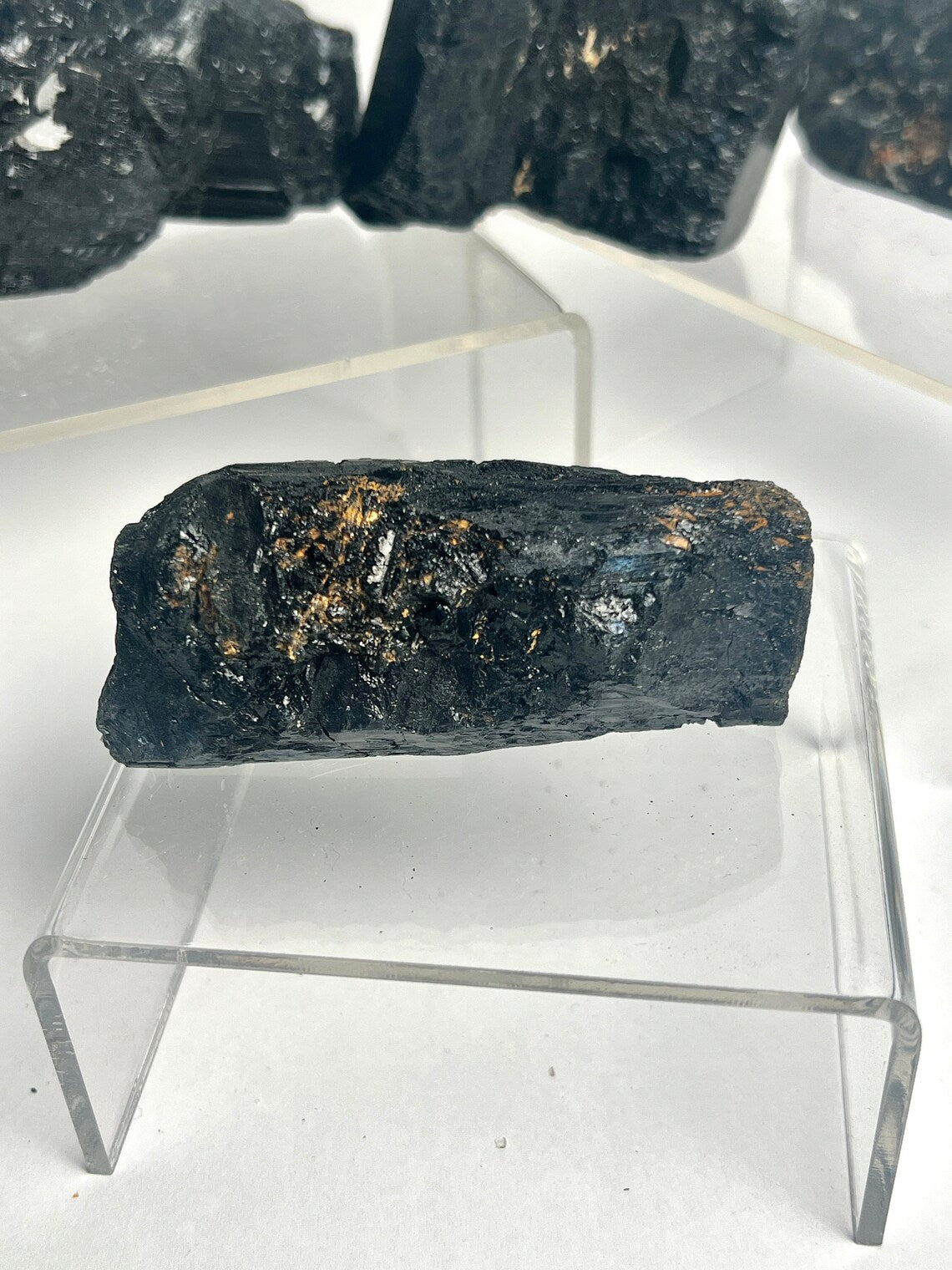 Wholesale Lot of 1lbs Raw Black Tourmaline Slabs