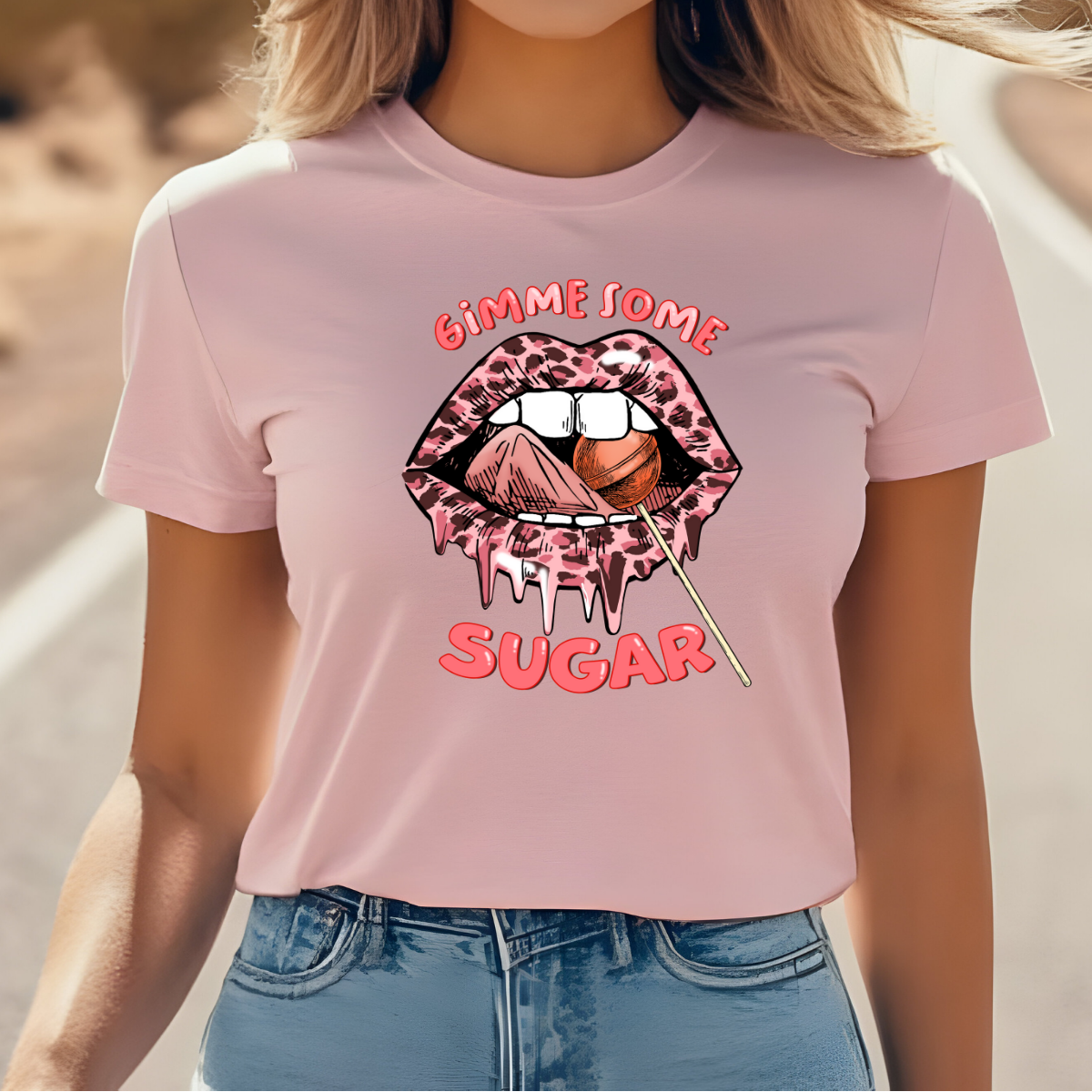 Cute "Gimme Some Sugar" Valentine's Day Shirt