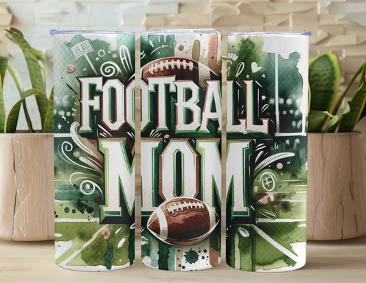 Football Mom Tumbler Traveler Gift Set