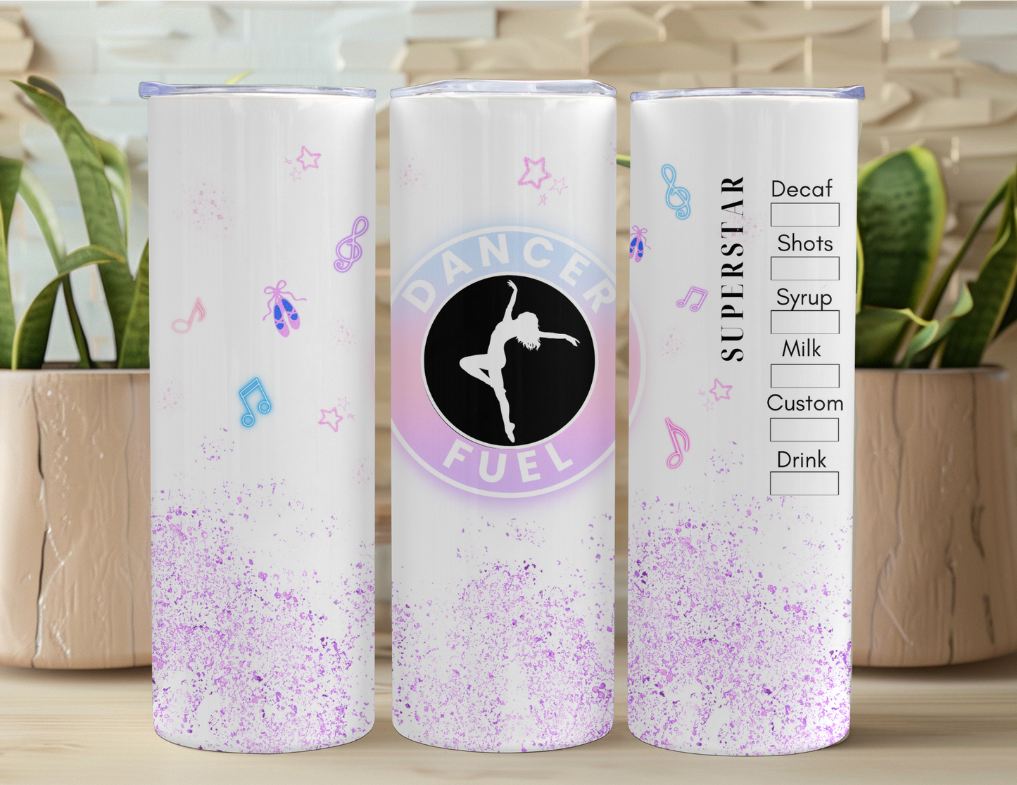 Dancer Fuel Tumbler Traveler Gift Set