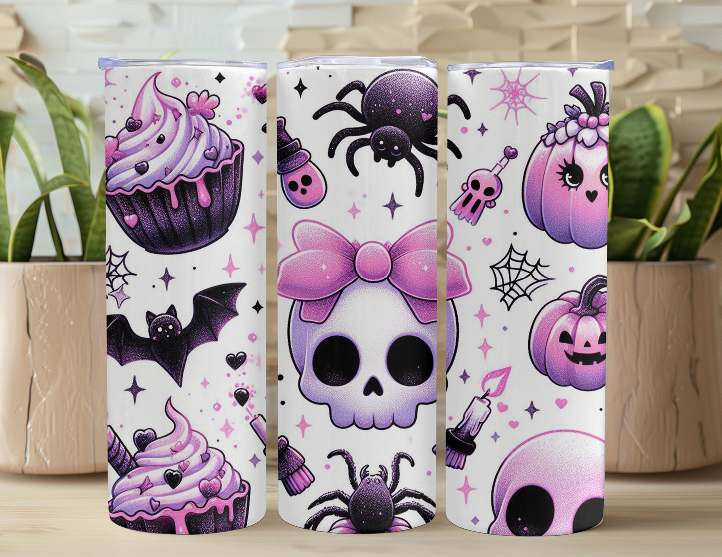 Cute Pink Spooky Things 20oz Tumbler