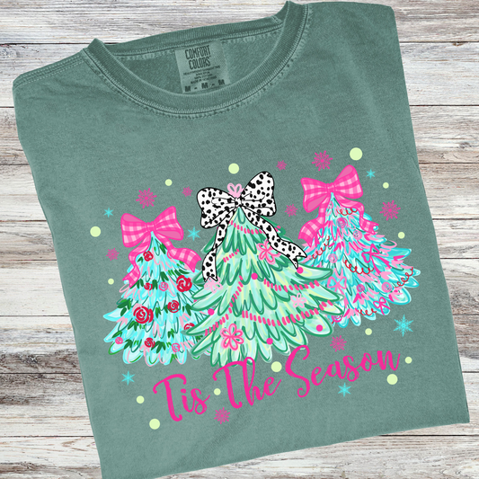Tis the Season Pastel Comfort Colors® Christmas Shirt