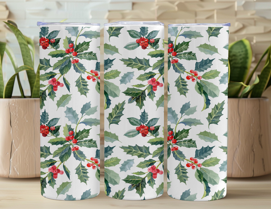 Holly Berry 20oz Tumbler