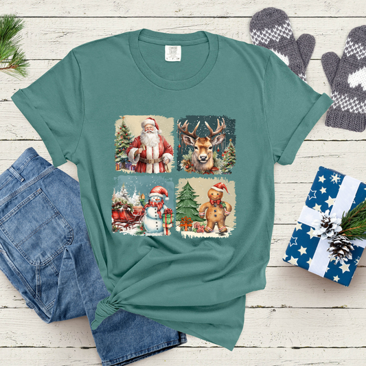 Vintage Christmas Comfort Colors® Christmas Shirt