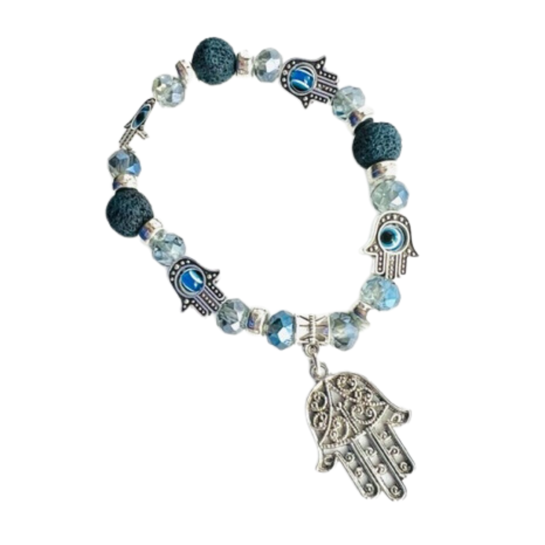 Hamsa Evil Eye Bracelet