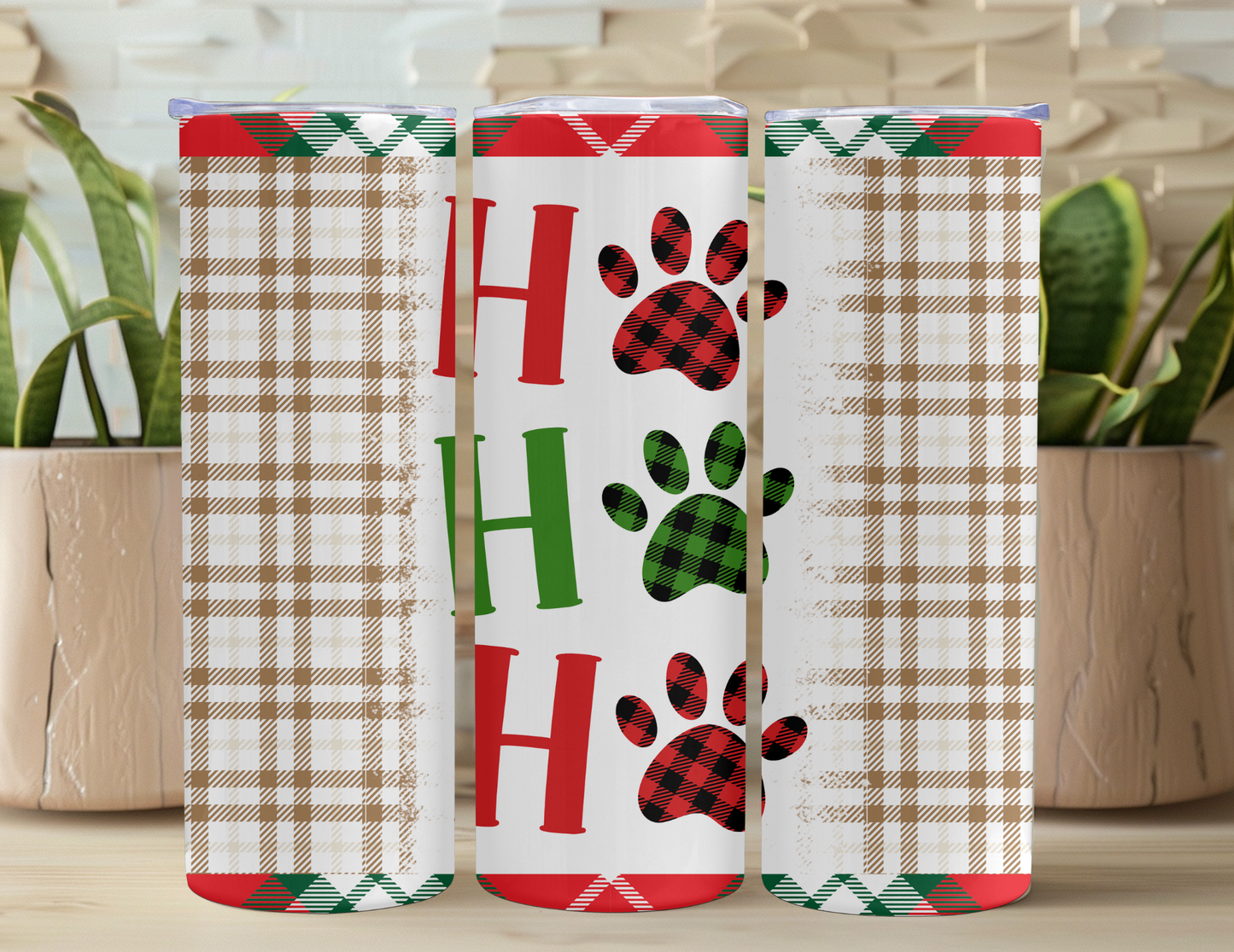 Santa Paws 20oz Tumbler