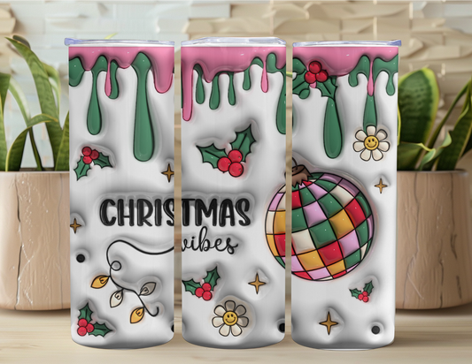 Christmas Vibes 20oz Tumbler