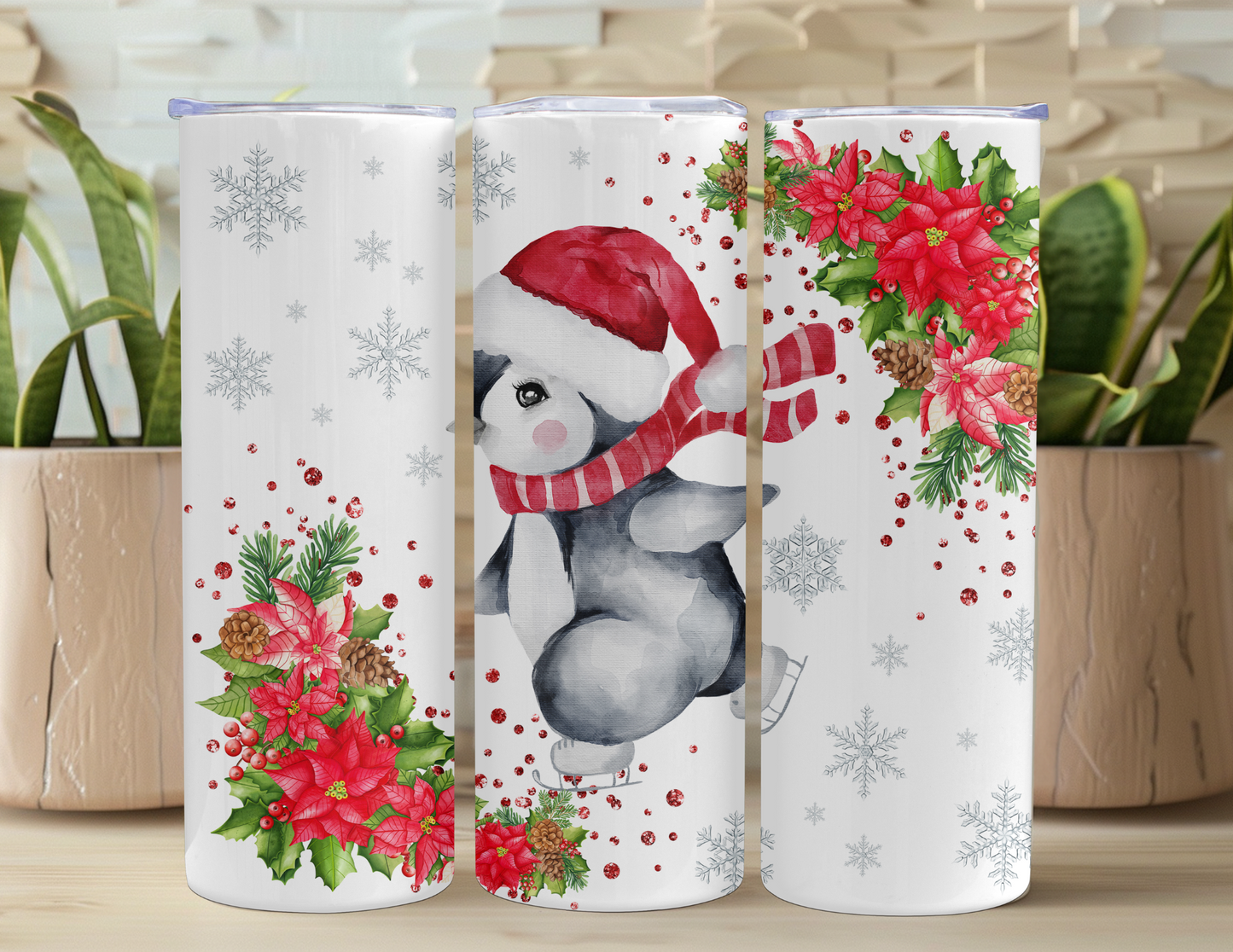 Baby Santa Penguin 20oz Tumbler