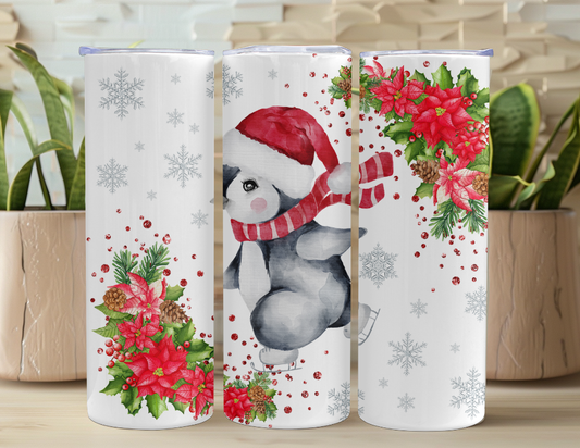 Christmas Tumbler Gift Set - Icy Penguin