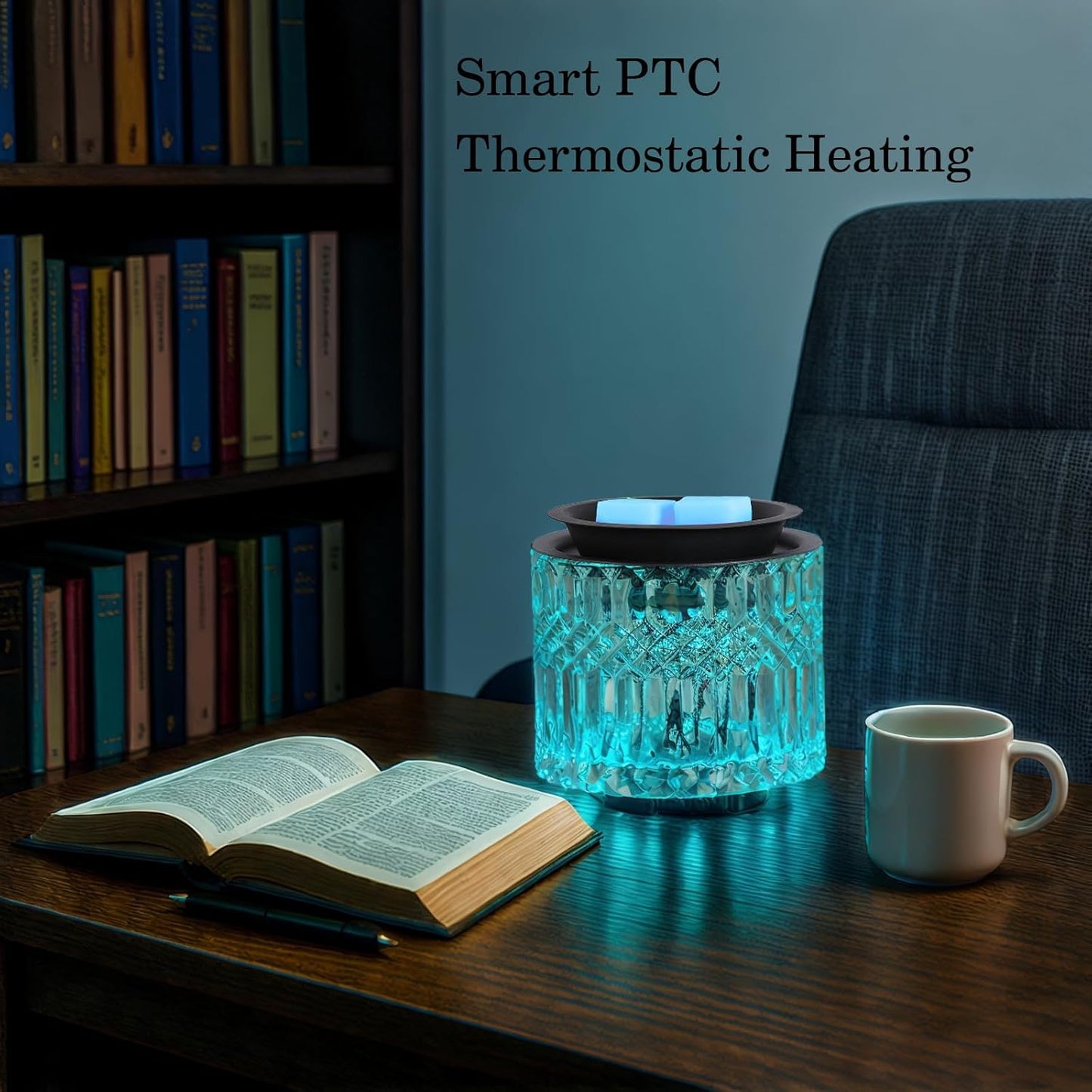Elegant 7 Colors LED Wax Melt Warmer