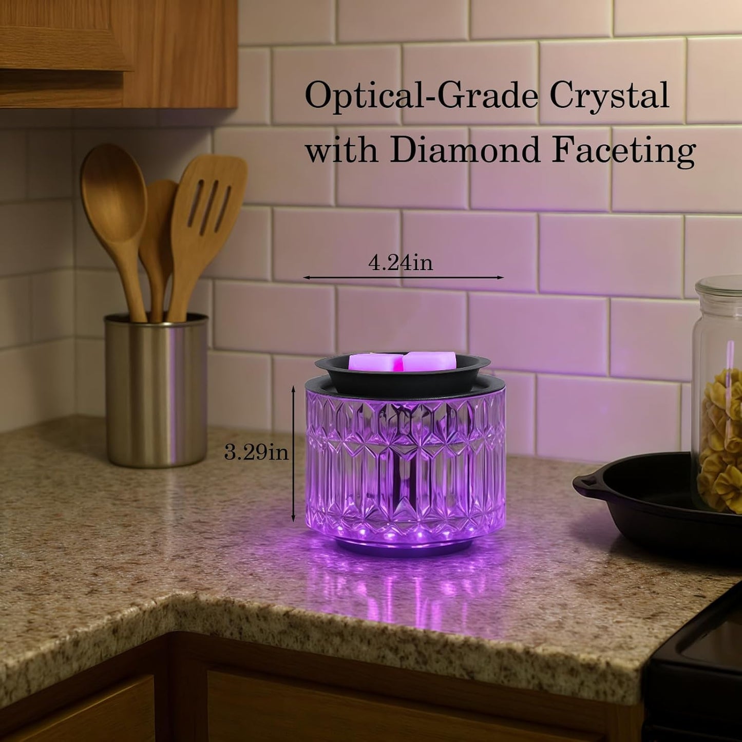 Elegant 7 Colors LED Wax Melt Warmer