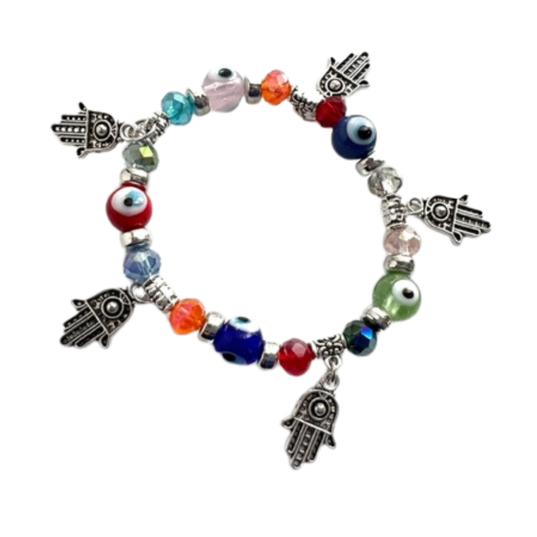 Hamsa Evil Eye Bracelet