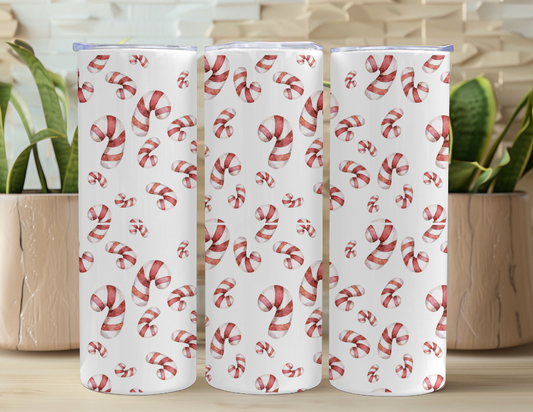 Christmas Tumbler Gift Set - Candy Canes