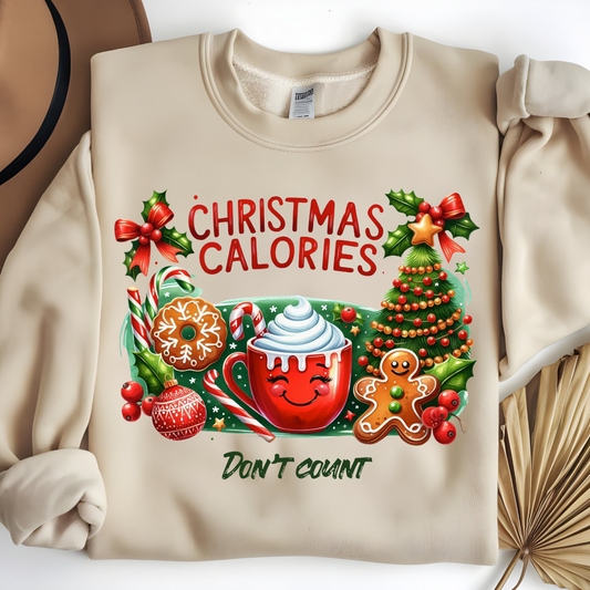 Christmas Calories Christmas Sweatshirt