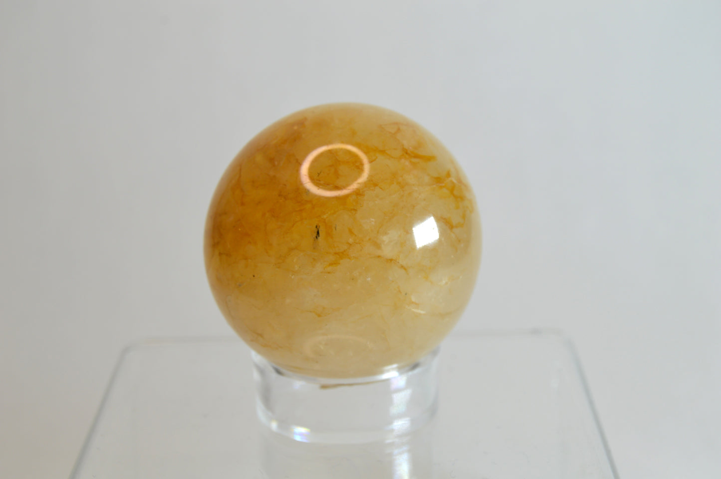 Golden Healer Crystal Sphere