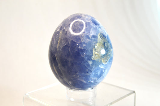 Blue Celestite Crystal Egg 2