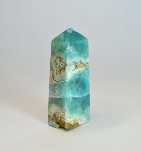 Blue Aragonite Tower