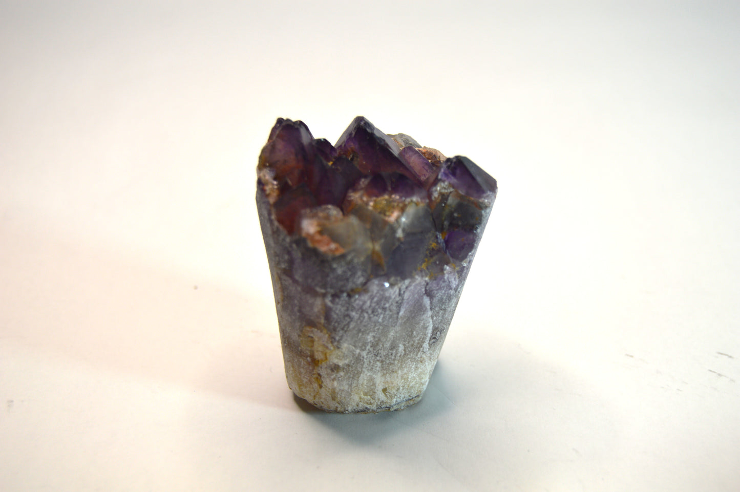 Hematite Included Amethyst Cupcake