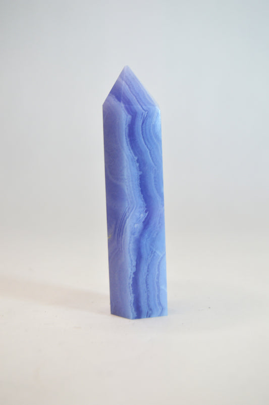 Blue Lace Agate Tower