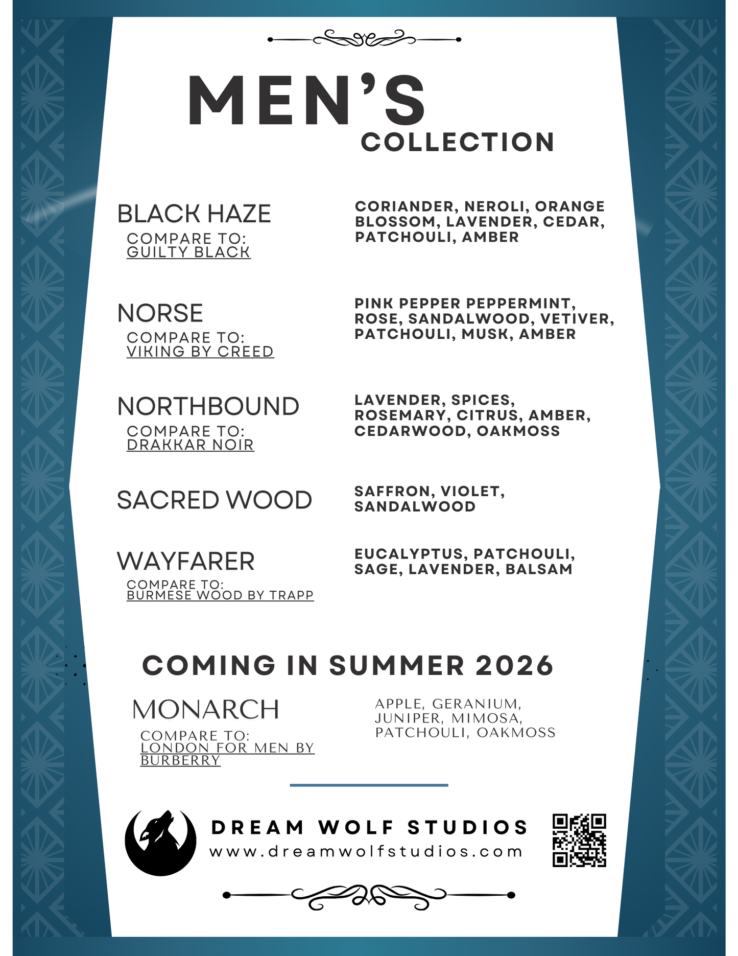 Black Haze Diffuser Oils - Summer 2026