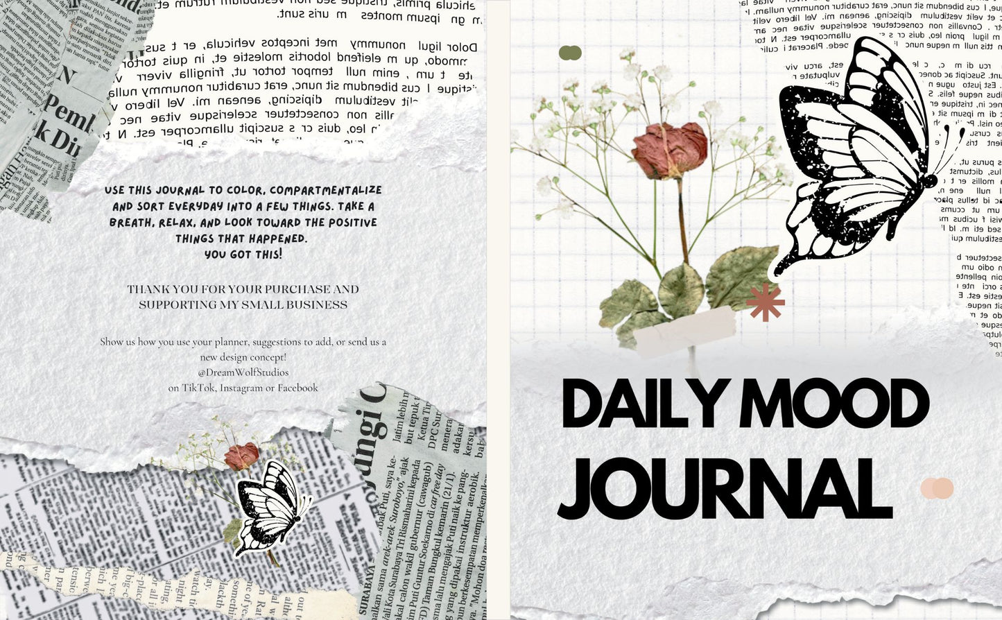 Ole Newspaper  - Anxiety Journal