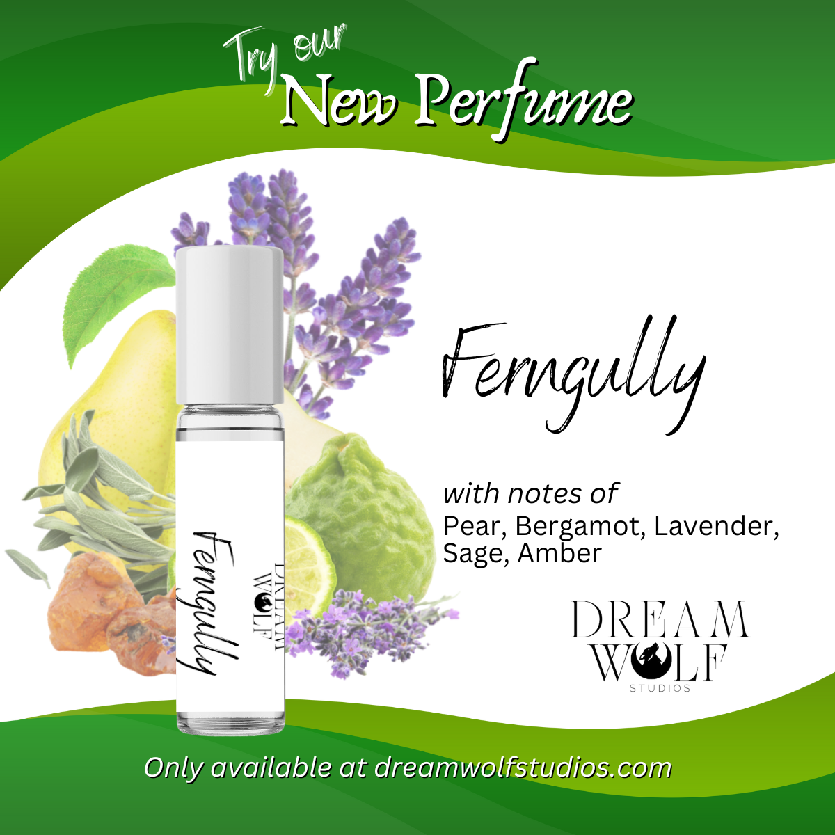 Ferngully Perfume Roller