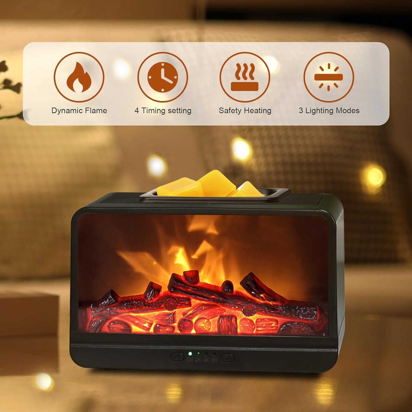 Fireplace Wax Melt Warmer