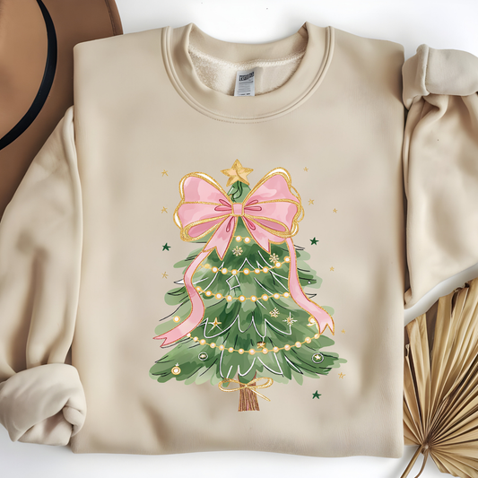 Glitter Tree Christmas Sweatshirt