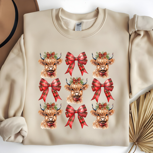 Highlands & Bows Christmas Sweatshirt